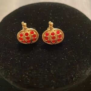 Pumpkin earrings